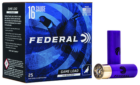 Federal 16 Gauge Brass – 25rd