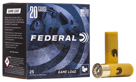 Federal 20 Gauge – 25rd