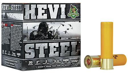 hevi-shot 20 Gauge Steel – 25rd