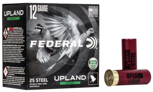 Federal USH12275 Upland Field & Range 12 Gauge 2.75" 1 oz 7.5 Shot 25 Per Box/ 10 Cs