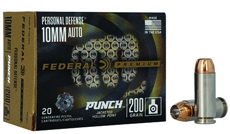 Federal 10mm Auto 200gr Brass – 20rd
