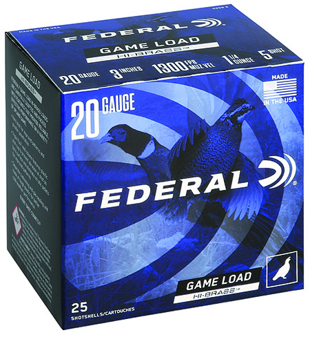 Federal 20 Gauge Brass – 25rd