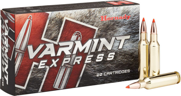 Hornady 81393 Varmint Express  6mm Creedmoor 87 gr Hornady V Max 20 Per Box/ 10 Cs