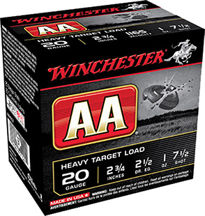 Winchester 20 Gauge – 25rd