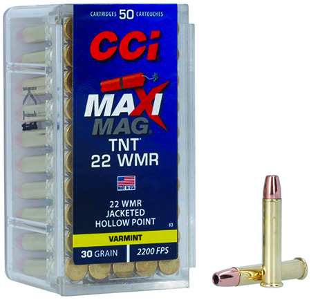 Cci .22 WMR 30gr HP Brass – 50rd