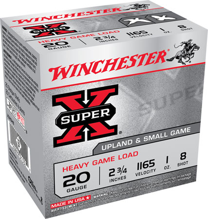 Winchester 20 Gauge – 25rd