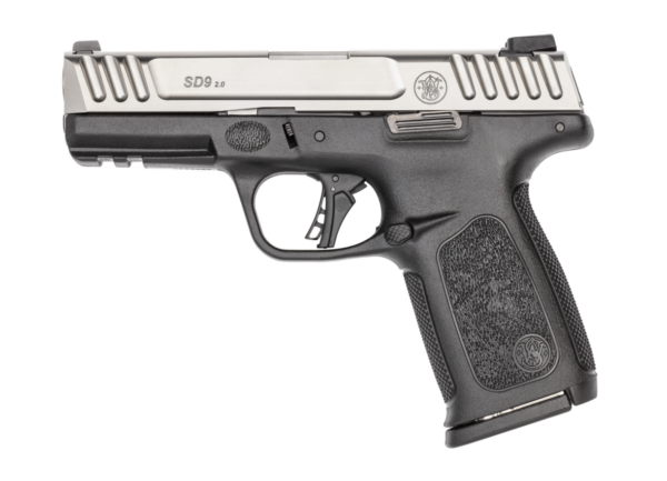 SMITH AND WESSON SD9 2.0 9MM 10+1 4" SS/BLK FS