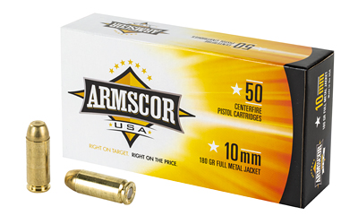 armscor 10mm Auto 180gr FMJ – 50rd
