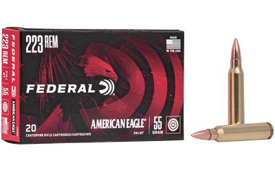 federal .223 Remington FMJ – 20rd