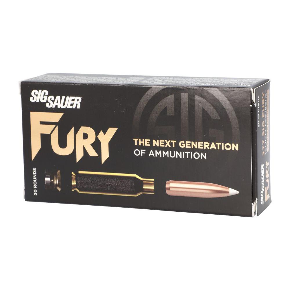Sig-Sauer .277 SIG FURY 150gr BONDED Brass – 20rd