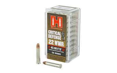 Hornady .22 WMR 45gr FTX Nickel – 50rd