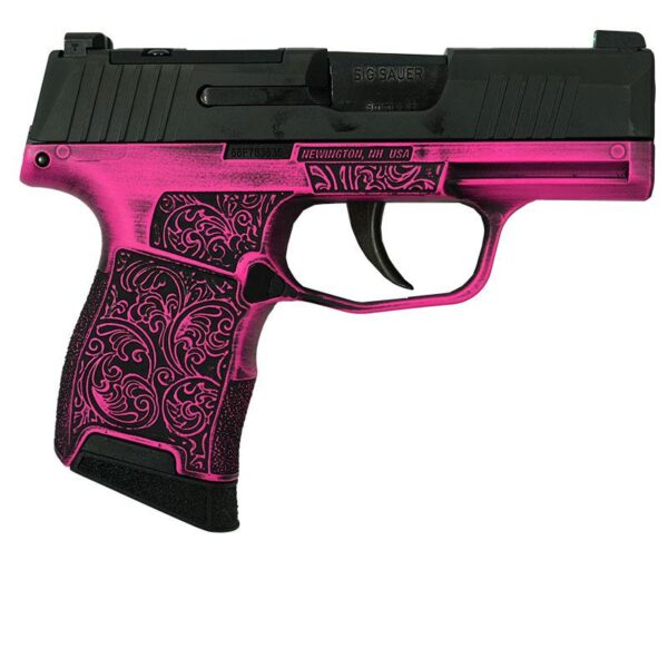 Sig Sauer Exclusive P365 Handgun 9mm Luger 10rd Magazine(2) 3.1" Barrel Filigree Night Sights Optic Ready