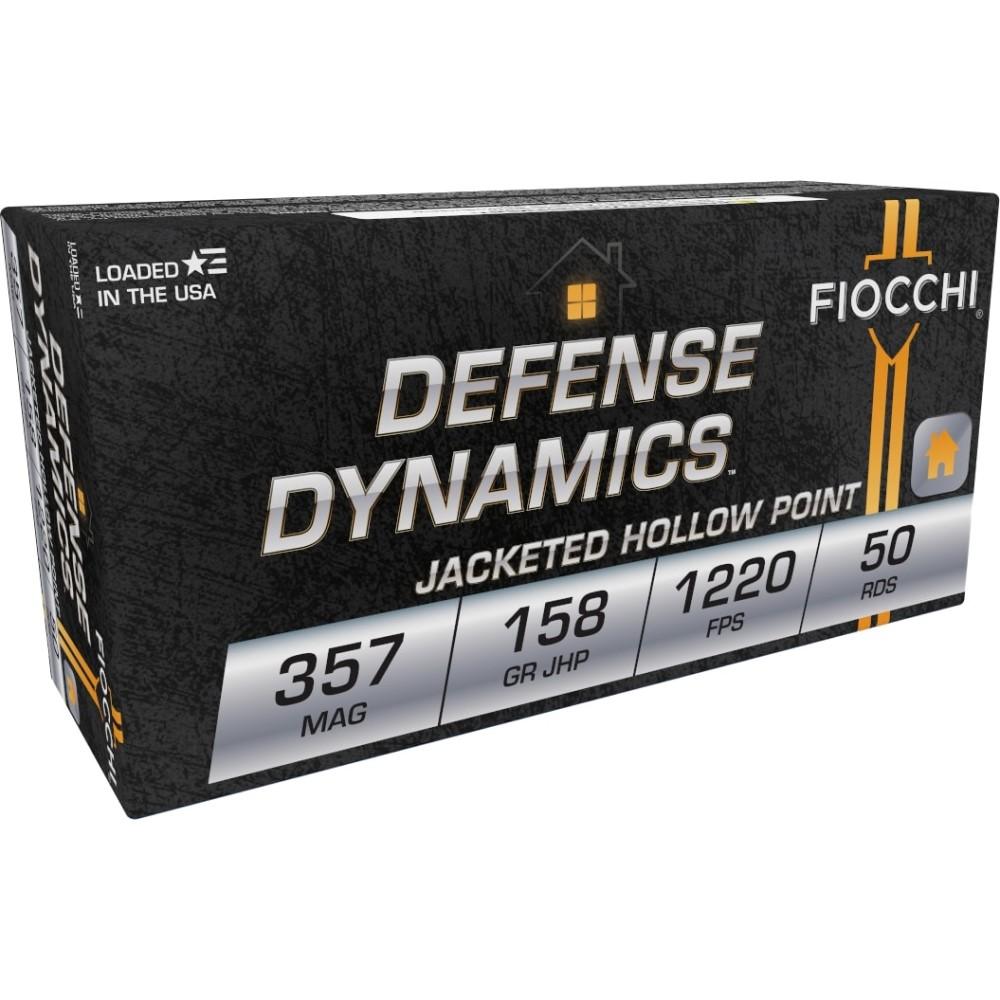 fiocchi .357 Magnum 158gr JHP – 50rd