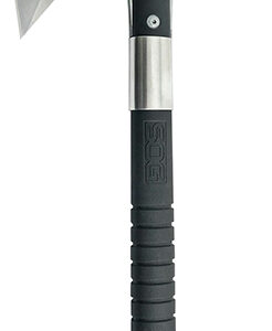 S.O.G SOGF182NCP Voodoo Hawk Mini 2.75" Blade 3Cr13MoV SS Blade Black Side Hammer Checkering w/"SOG" GRN Handle 12.50" Long Tomahawk