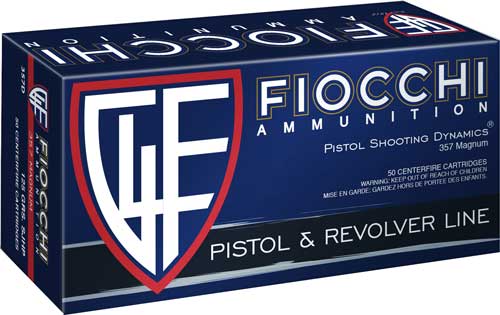 Fiocchi .357 Magnum 148gr JHP – 50rd