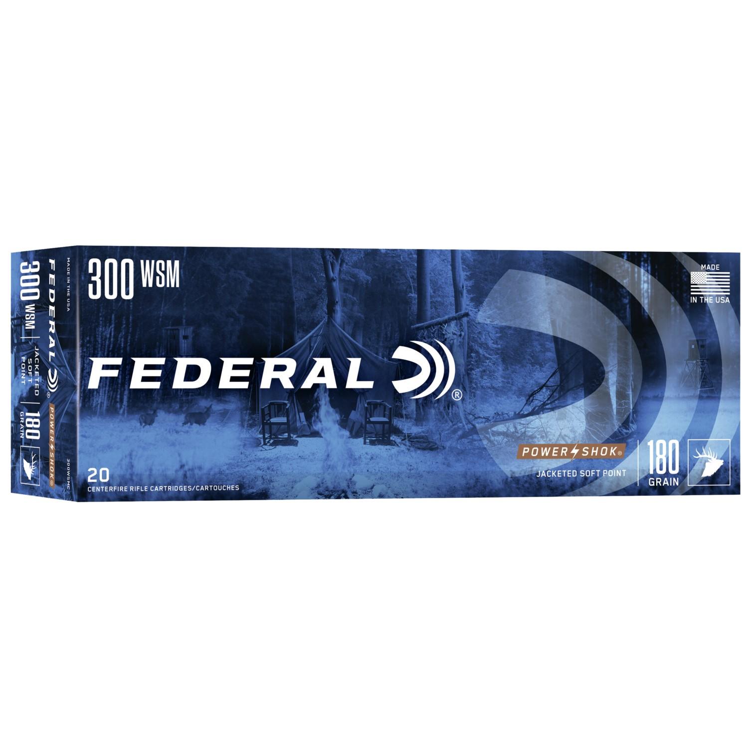 federal .300 WSM 180gr SP – 20rd