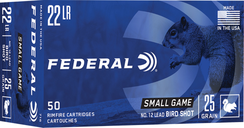Federal .22 LR BIRDSHOT – 50rd