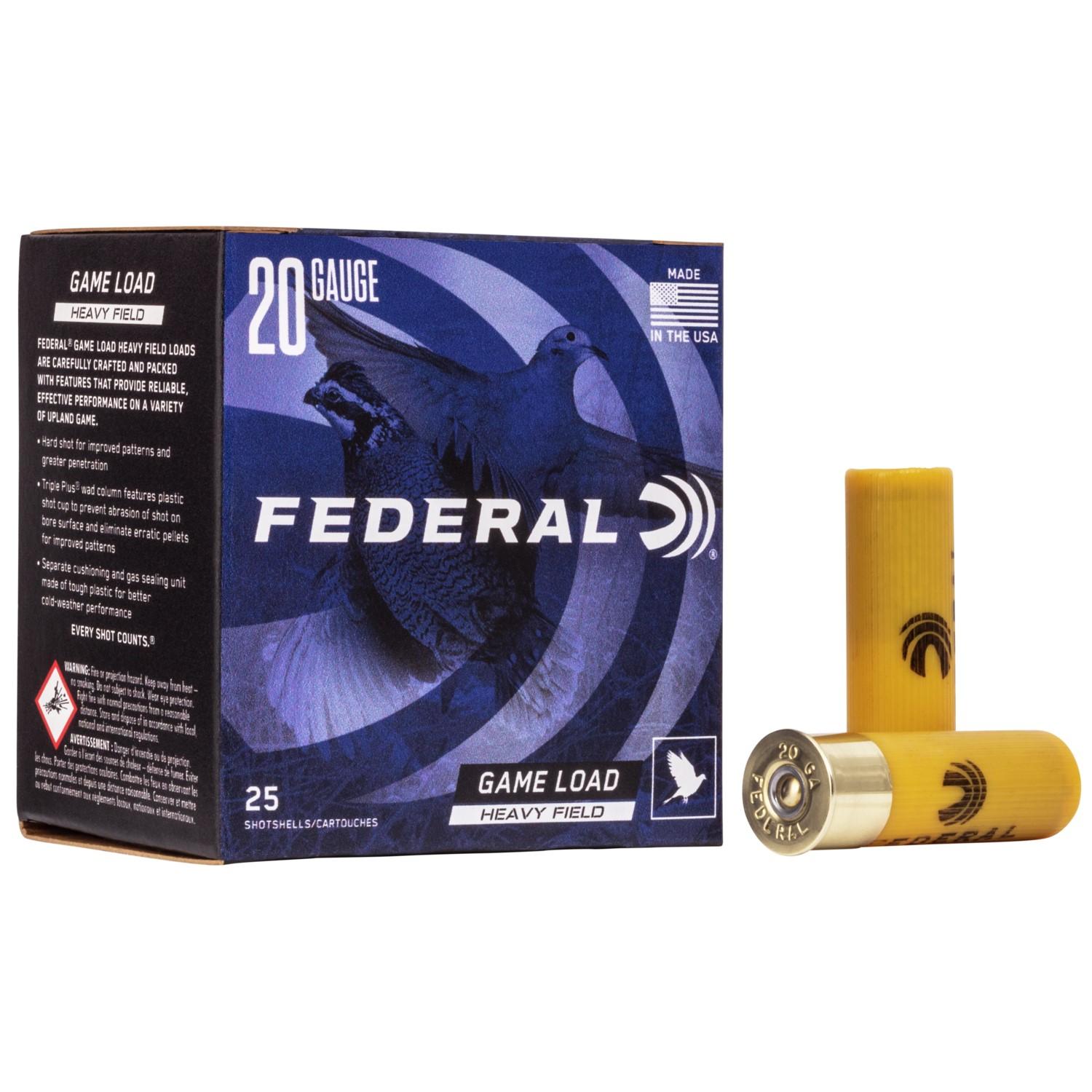 federal 20 Gauge – 25rd