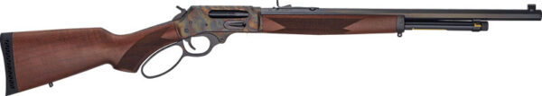 HENRY CASE HARDENED SIDE GATE - 45-70 22" OCTAGON WALNUT LL