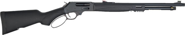 HENRY X MODEL LEVER 45/70 - 19.8" TB BLUED BLACK SYN.