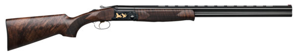F.A.I.R. FRSLX600BL2828 SLX 600  28 Gauge 2rd 2.75" 28" Black Barrel, Steel Receiver w/Black Engraved Metal Finish, Walnut Stock, Single-Stage Trigger
