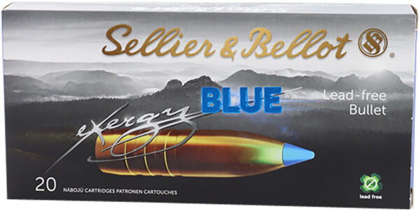 Sellier & Bellot SB308XB eXergy  308Win 110gr TAC EX Blue 20 Per Box/12 Case