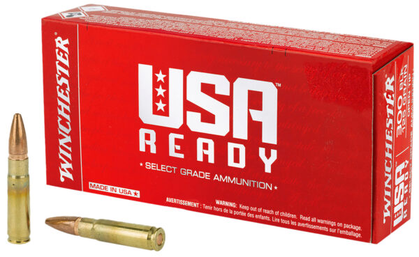 Winchester Ammo WBR68115   6.8mmRemSPC 115gr Full Metal Jacket 100 Per Box/10 Case