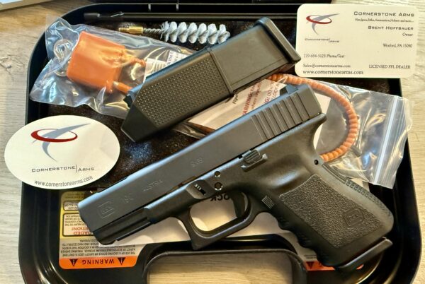 Glock G19C 9mm 15+1 PI1959203 NIB Compensated G19 TALO