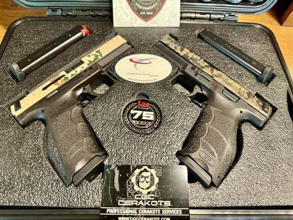 Heckler & Koch 75th Anniversary Double VP-9 Kit 91000016 Flecktarn & Tropentarn w/ Coin VP9 HK H&K NIB SALE PRICE