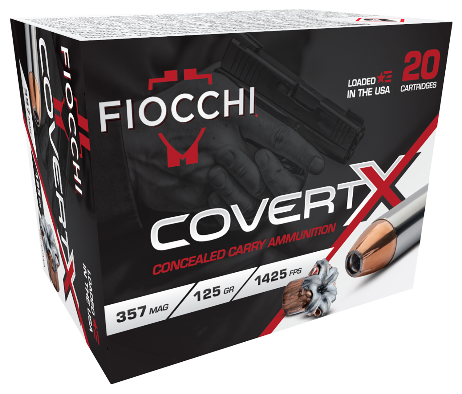 Fiocchi .357 Magnum 125gr – 20rd