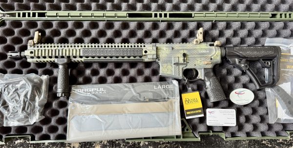 Daniel Defense DDM4 V9 " Crocodile Rattle " Limited Edition 5.56mm 16" M4 AR AR-15 32+1 NIB w/ Geissele - Image 4