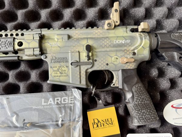 Daniel Defense DDM4 V9 " Crocodile Rattle " Limited Edition 5.56mm 16" M4 AR AR-15 32+1 NIB w/ Geissele - Image 5