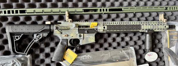 Daniel Defense DDM4 V9 " Crocodile Rattle " Limited Edition 5.56mm 16" M4 AR AR-15 32+1 NIB w/ Geissele