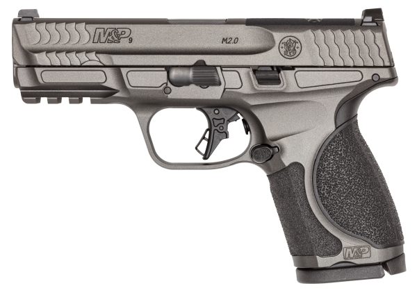 SW M&P9 M2.0 METAL COMP 9MM 4 OR NTS GRY 15RD