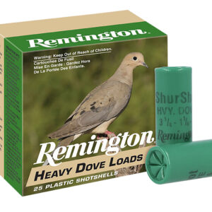Remington Ammunition 28757 Heavy Dove Loads  12Gauge 2.75" 1 1/8oz 8Shot 25 Per Box/10 Case