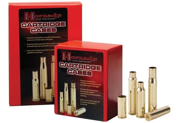 Hornady Unprimed Brass Rifle Cartridge Cases 50/ct 6.5-284 Norma