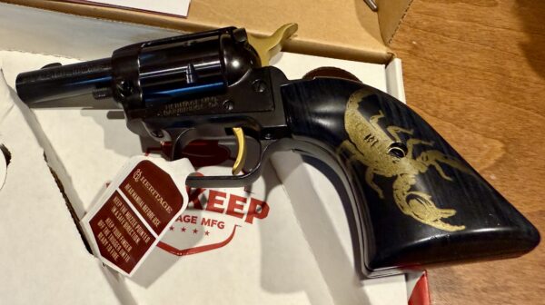 Heritage Manufacturing Barkeep Gold Scorpion .22lr 2" BK22B2-SCNGA SALE - Image 2