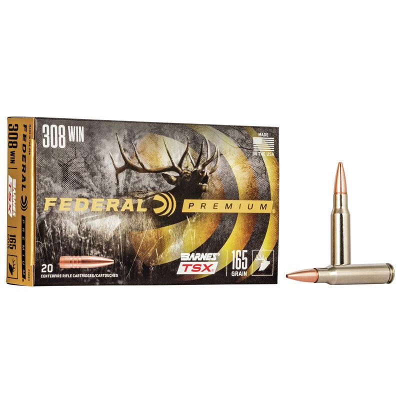 federal .308 Winchester 165gr TSX